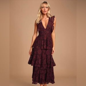 Lulu’s lace dress